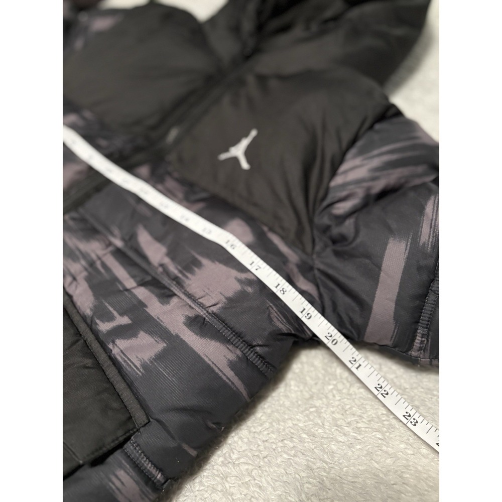 Jordan Nike Boys Large Puffer Camo Zip Hooded Jacket READ - Picture 6 of 8